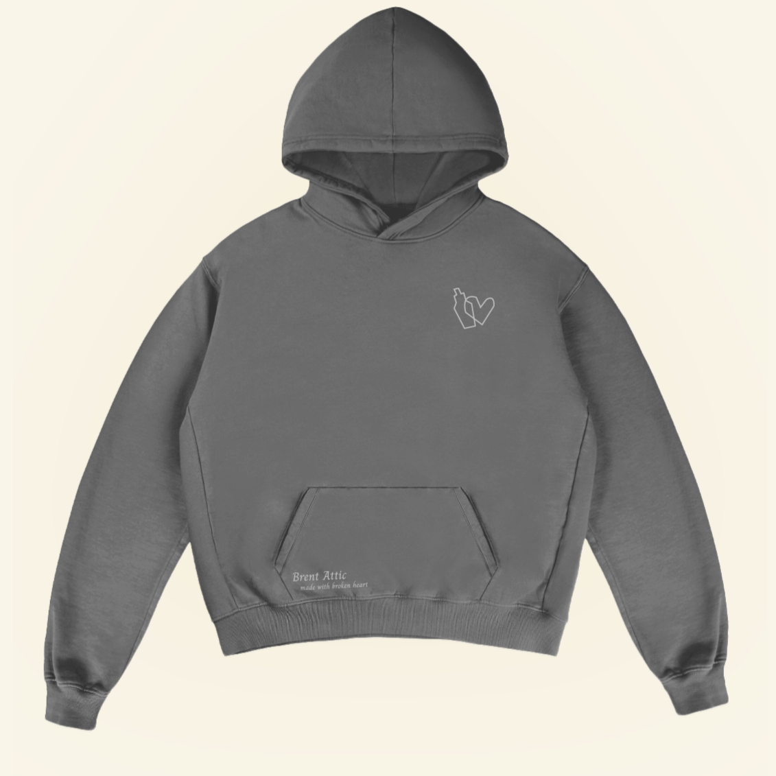 Vodka Grey Hoodie